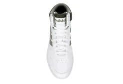 Adidas Mens Hoops 3.0 Mid Sneaker - White -Florsheim Shop US 01 601152 05