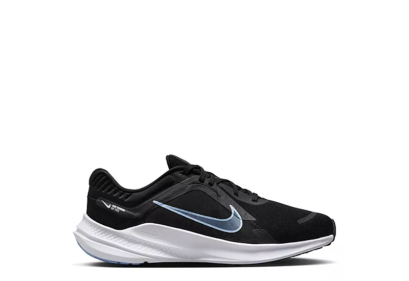 Nike Mens Quest 5 Running Shoe - Black 4 Nike Mens Quest 5 Running Shoe - Black - Image 2