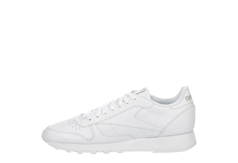 Reebok Mens Classic Leather Sneaker - White 6 Reebok Mens Classic Leather Sneaker - White - Image 4