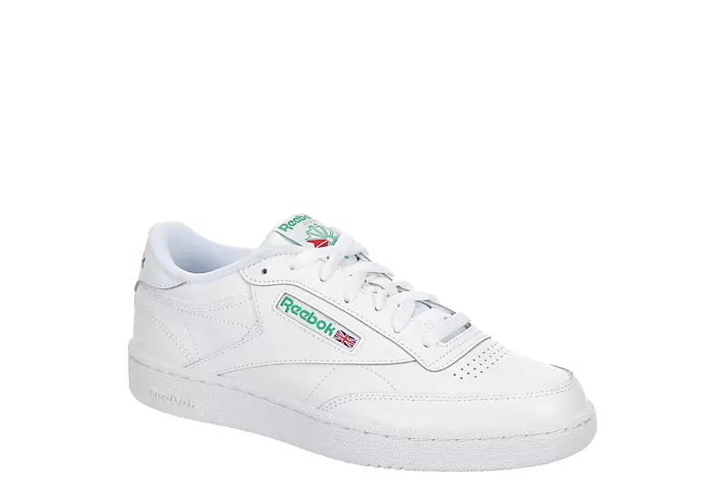 Reebok Mens Classic Club C Sneaker - White 3 Reebok Mens Classic Club C Sneaker - White