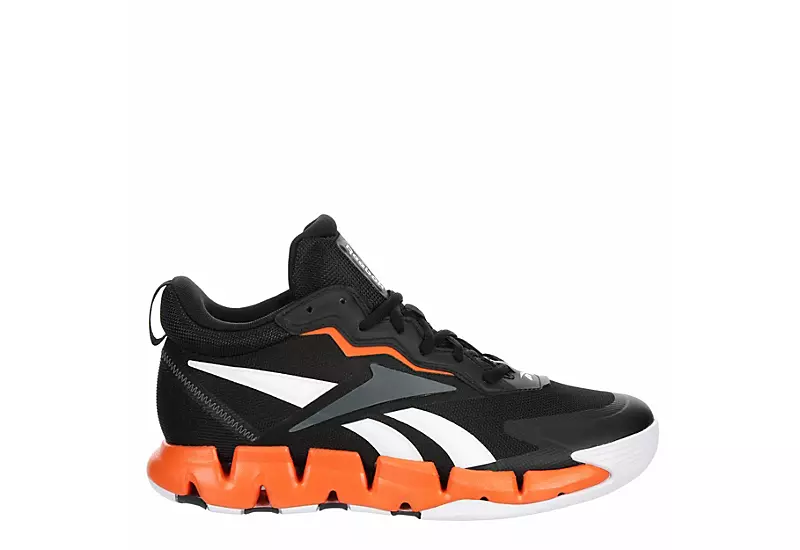 Reebok Mens Zig Encore Basketball Shoe - Black 4 Reebok Mens Zig Encore Basketball Shoe - Black - Image 2