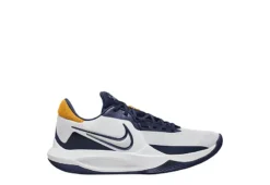 Nike Mens Precision 6 Basketball Shoe - White -Florsheim Shop US 01 601303 01