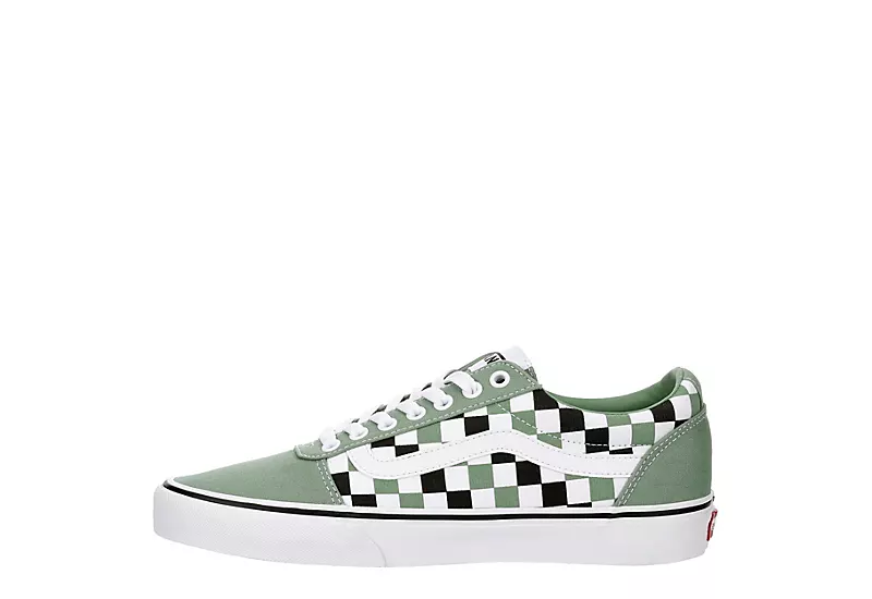 Vans Mens Ward Sneaker - Pale Green 6 Vans Mens Ward Sneaker - Pale Green - Image 4