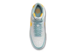 Nike Mens Court Vision Mid Sneaker - White -Florsheim Shop US 01 601342 04