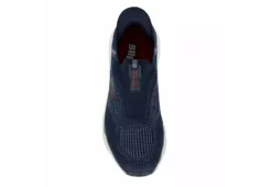 Skechers Mens Slip-ins Max Cushioning Advantageous - Navy -Florsheim Shop US 01 601352 05