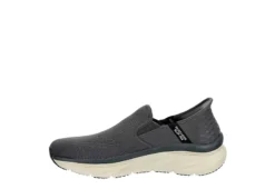 Skechers Mens Slip-ins Dlux Walker Orford - Dark Grey -Florsheim Shop US 01 601364 03
