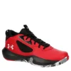 Under Armour Mens Lockdown 6 Basketball Shoe - Red -Florsheim Shop US 01 601365 00