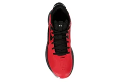 Under Armour Mens Lockdown 6 Basketball Shoe - Red -Florsheim Shop US 01 601365 05