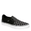 Vans Mens Asher Deluxe Slip On Sneaker - Black -Florsheim Shop US 01 630178 00