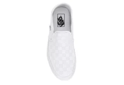 Vans Mens Asher Slip On Sneaker - White -Florsheim Shop US 01 630261 05