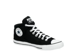 Converse Mens Chuck Taylor All Star High Street Sneaker - Black