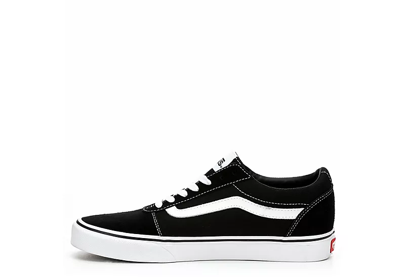 Vans Mens Ward Sneaker - Black 6 Vans Mens Ward Sneaker - Black - Image 4